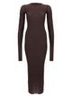 Rick Owens Longsleeved Midi Dress