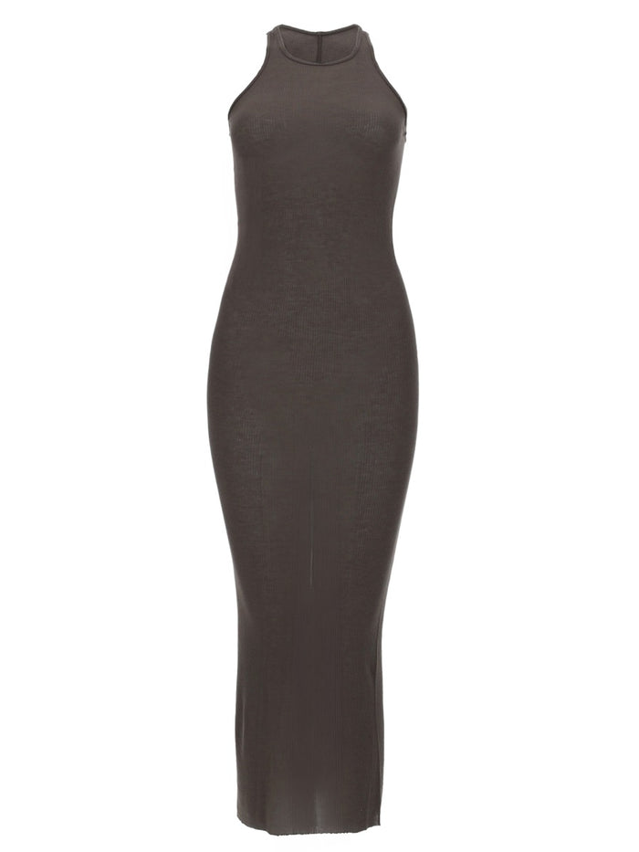 Rick Owens Ribbed Midi Dress