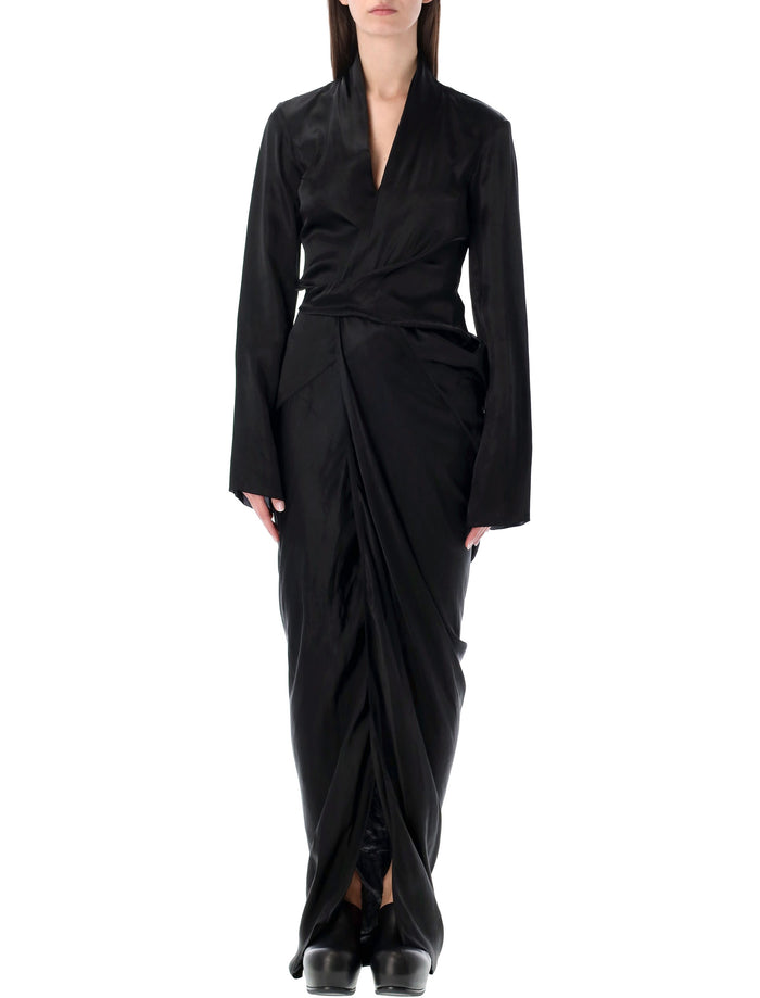 Rick Owens Rick Owens Long Wrap Gown