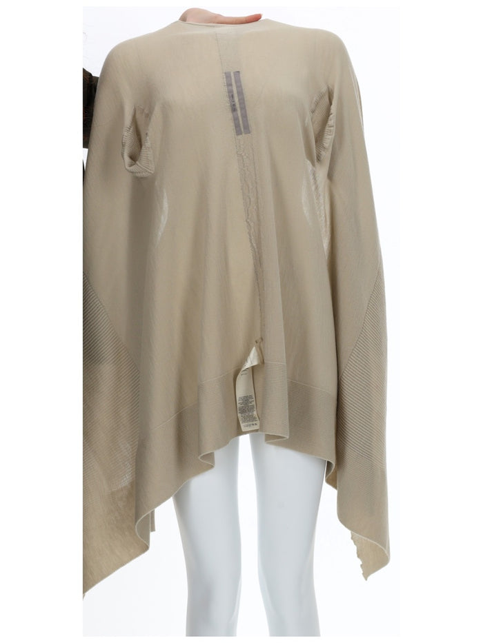 Rick Owens Beige Wool Sweater