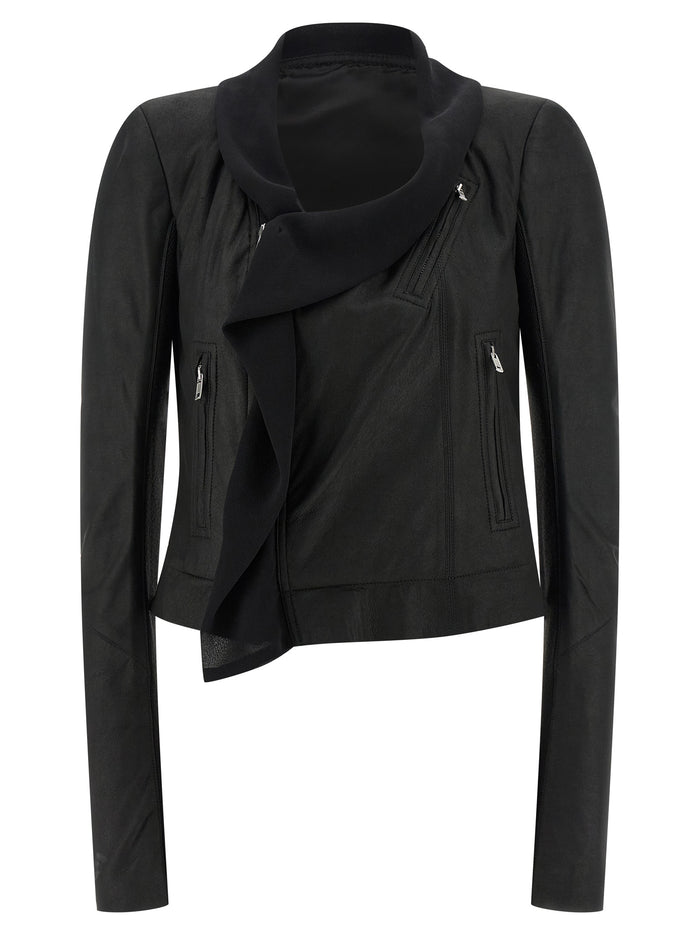 Rick Owens 'Scarf Biker' Jacket
