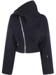 Rick Owens "Scarf Flight" Bomber Jacket