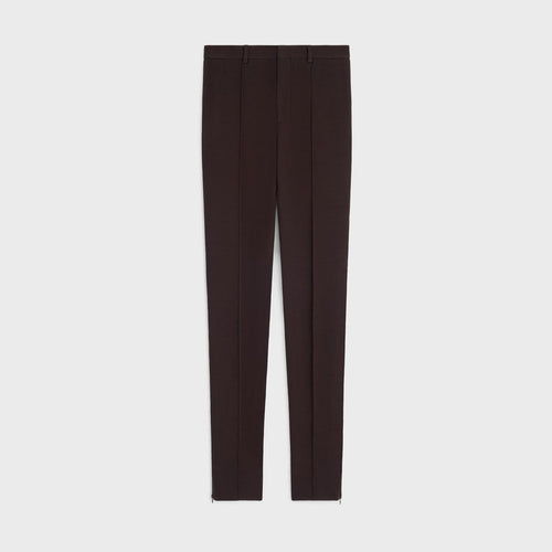 Celine Dark Brown Wool Pants
