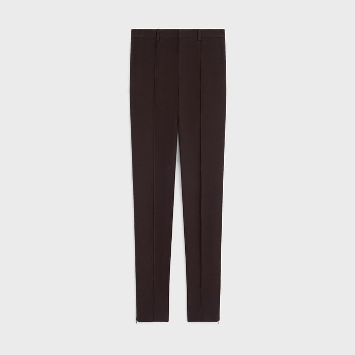 Celine Dark Brown Wool Pants