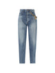 Celine Triomphe-Charm Chain-Link Jeans