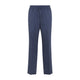 Brioni Blue Asolo Linen And Cotton Pants