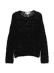 Comme Des Garçons Open-Knit Crewneck Sweater