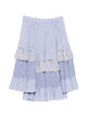 Comme Des Garçons Cotton Midi Skirt