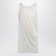Rick Owens  Ivory Tank Top With Draping