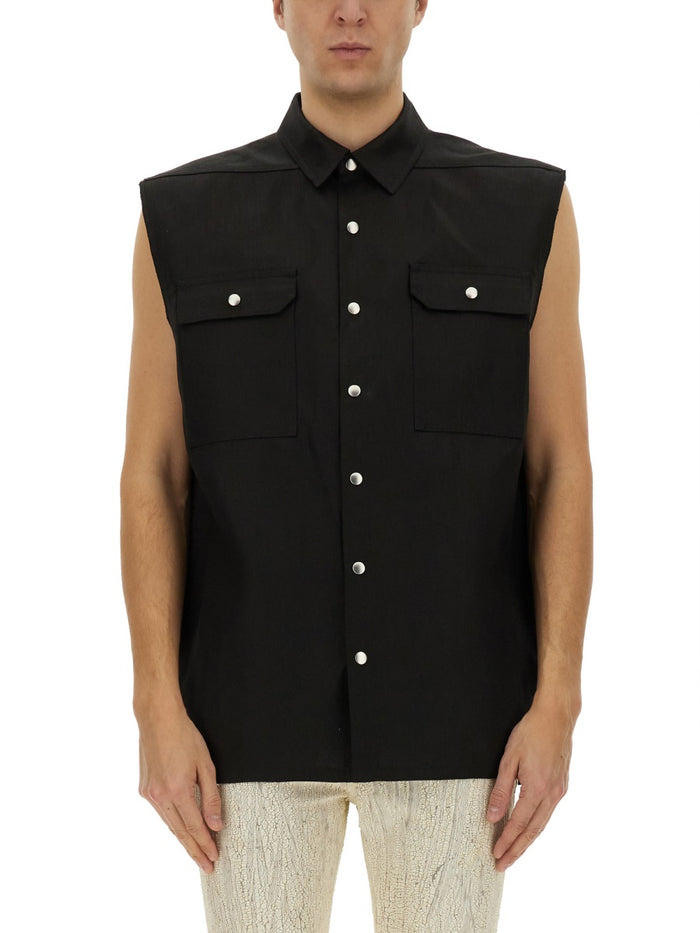 Rick Owens Sleeveless Outershirt Jumbo