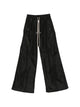 Rick Owens Black Megastrapped Bolans Trousers