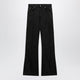 Rick Owens Black Bolan Bootcut Jeans In Cupro Twill