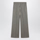 Rick Owens Grey Mélange Bela Wideleg Trousers