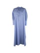 Celine Triomphe-Embroidered Shirt Midi Dress