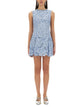Self-Portrait Floral Lace Mini Dress