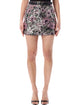 Self-Portrait Self-Portrait Floral Sequin Mini Skirt