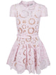Self-Portrait Floral Lace  Mini Dress