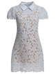 Self-Portrait Self-Portrait Guipure Lace Mini Dress