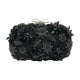 Self-Portrait Clutch -  - Silk - Black