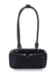Self-Portrait Self-Portrait Black Croc Mini Bag