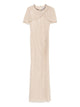 Self-Portrait Rhinestone Maxi Dress