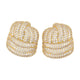Self-Portrait Knot Earrings -  - Metal - Gold