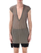 Rick Owens Rick Owens Dylan T With Deep V Neck