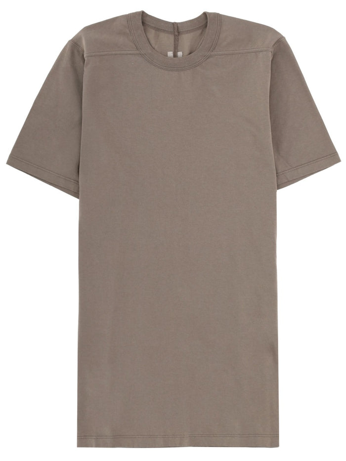 Rick Owens Shortsleeve Tshirt In Mud Colour