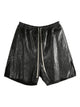Rick Owens Leather Shorts Boxers