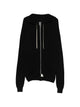 Rick Owens Black Newwool Sweatshirt