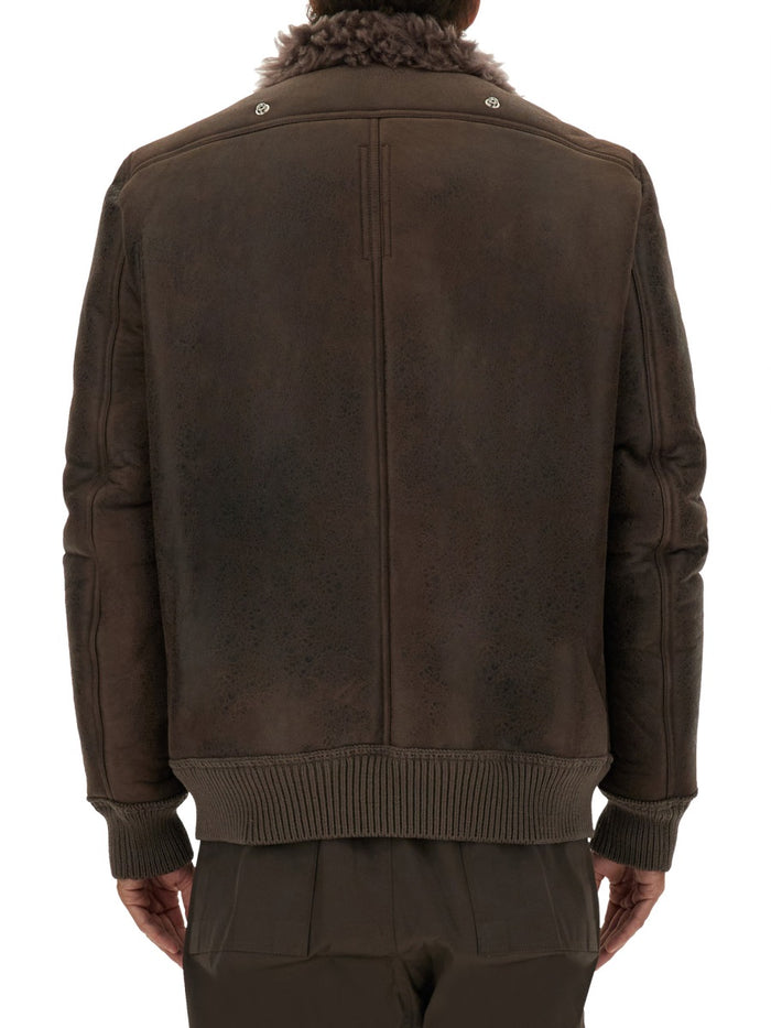 Rick Owens Grey Trenches And Coats