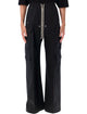 Rick Owens Rick Owens Cargobelas Black Poplin Pants