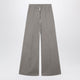 Rick Owens Dark Pearlcoloured Cotton Trousers