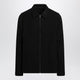 Rick Owens Black Wool Zipup Jacket
