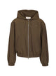 Celine Triomphe-Embroidered Hooded Windbreaker Jacket