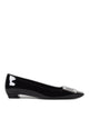 Roger Vivier Belle Patent Leather Buckle Pumps