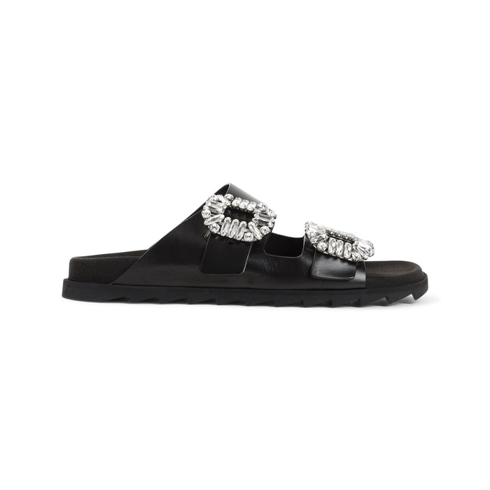 Roger Vivier Slidy Viv Strass Buckle