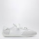 Roger Vivier Viv Low Sneakers In White Suede