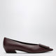 Roger Vivier Gommettine Ballerina In Mosto-Coloured Leather