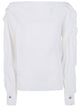 Lanvin Long Sleeves Top With Ruffles