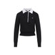 Celine Black Cashmere And Silk Polo