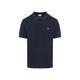 Celine Navy Post It Yellow Polo Shirt