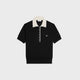 Celine Button Logo Polo Top