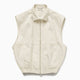 1989 Studio  Light Cream Gabardine Zip Up Vest