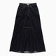 1989 Studio  Long Denim Skirt Dark Blue