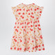 Bonpoint Leontine Écru Dress With Ruffles
