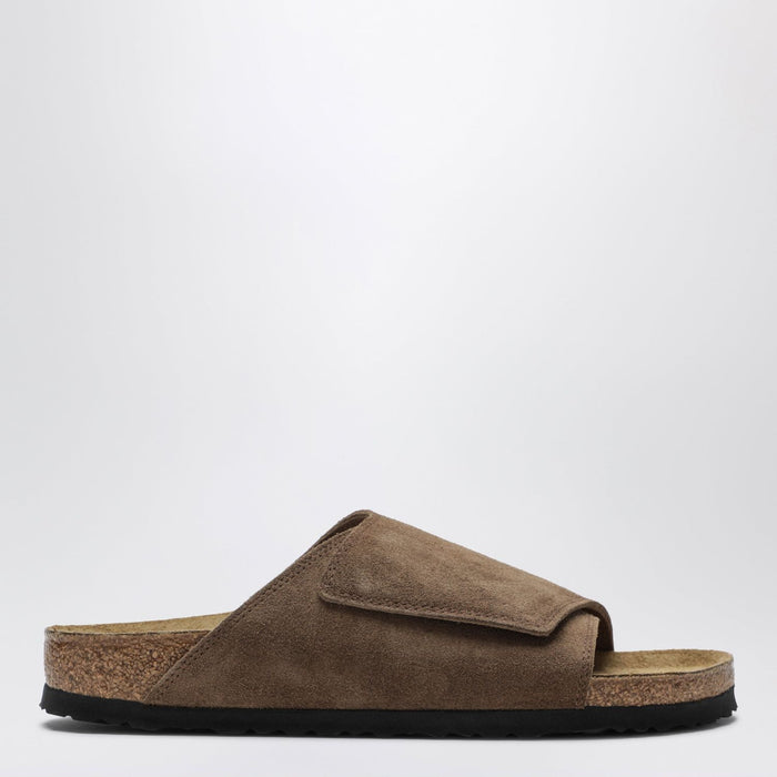 Birkenstock Brown Solana Vl Suede Slides
