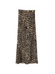 Bazar Deluxe Leopard Print Midi Skirt