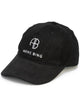 Anine Bing Jeremy Black Baseball Cap With White Logo