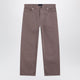 Stone Island Purple/Grey Cotton Trousers